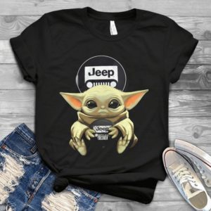 For Jeep And Baby Yoda Handmade Shirt