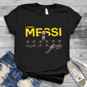 For Lionel Messi For Soccer Fan The 6th Golden Ballon Handmade Shirt