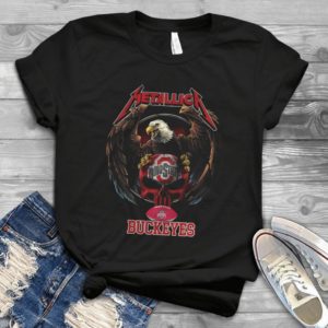 For Metallica Ohio State Buckeyes  Handmade Shirt