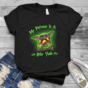 For My Patronus Is A Baby Yoda Canvas Unisex Tee For Men, Women Handmade Shirt