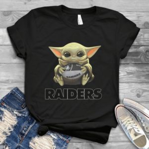 For Oakland Raiders And Baby Yoda Trending Handmade Shirt