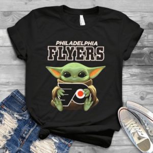 For Philadelphia Flyers And Baby Yoda Handmade Shirt