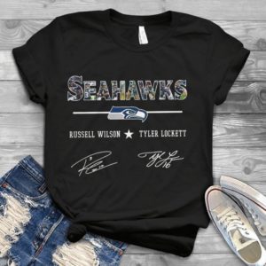 For Seahawks Russell Wilson Tyler Lockett Handmade Shirt