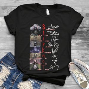 For Slipknott Clowns Horror Sinatures Handmade Shirt
