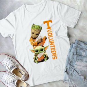 For Tvolunteerss Groots And Baby Yoadas Handmade Shirt