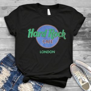 For Vintage Hard Rock Cafe London T Shirt  Handmade Shirt