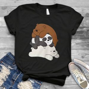 For We Bears Cartoon Handmade Shirt