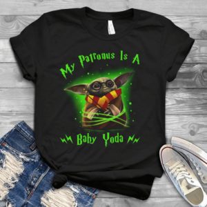 For Yoda Master For Star Wars Film My Patronus Is A Baby Yoda Handmade Shirt