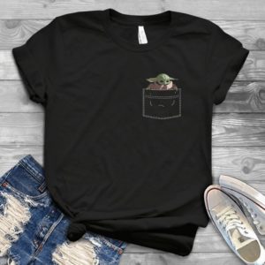 For Yoda Pocket Baby Star Warr Handmade Shirt