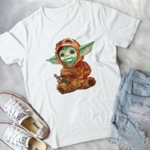 For Yoda baby Baby Yoda Shirt Handmade Shirt1