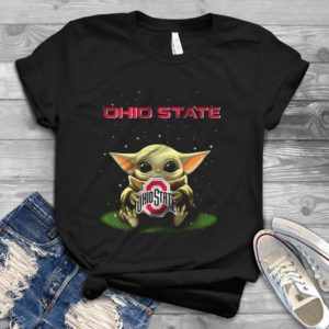 Forr Baby Yoda And Ohio State Handmade Shirt