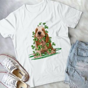 Four Clove Beagle Dog Lover Handmade Shirt