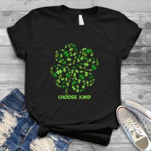 Four Clove Leaf Choose Kind Handmade Shirt