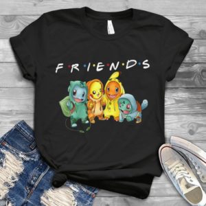 Friends Pokemon Trending Handmade Shirt