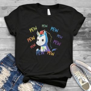 Gaming Pew Pew Unicorn Zi Lmited Edtition Handmade Shirt