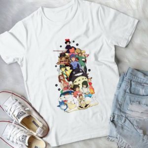 Ghibli Studio All Characters Handmade Shirt