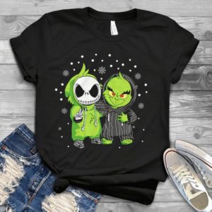 Grinch And Jack Skellington Best Handmade T-shirt