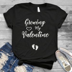 Growing My Valentine Love My Child Handmade Shirt
