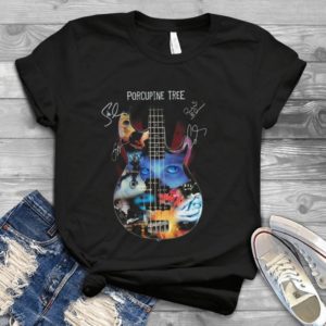 Guitar Porcupine Tree Print Shirt Gift  Unisex Handmade Shirt_compressed