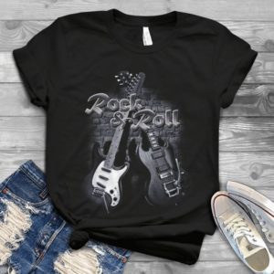Guitar Rock And Roll Funnyclassic Style Handmade Shirt