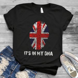 Hand Print America It's In My Dna Handmade Shirt