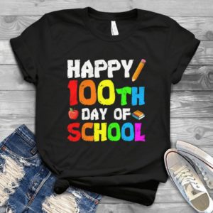 Happy 100th Day of School Teacher or Student  Trending Handmade Shirt