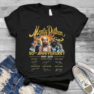 Happy 50 Years Of Monty Python Signature  Trending Handmade Shirt