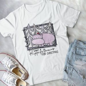 I Want A Hippopotamus For Christmas Handmade Shirt
