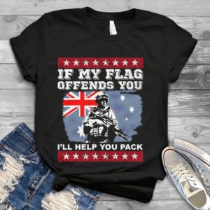 If My Flag Offends You I'll Help You Pack Handmade Shirt