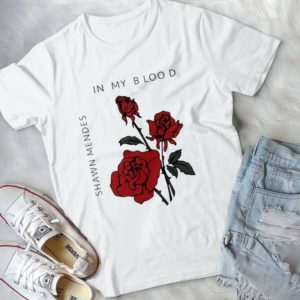 In My Blood For Shawnn Mendesss Trending Handmade Shirt