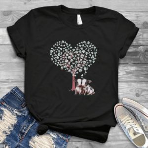 Irish St Patricks Day - Couple Cows Love Tree Shamrock Best Unisex T- Shirt