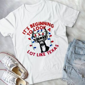 It's Beginning To Look A Lot Like Texas Handmade Shirt