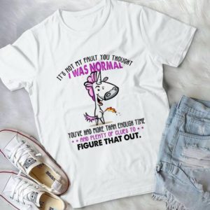It's Not My Fault You Thought I Was Normal You've Had More Than Enough Time Handmade Shirt