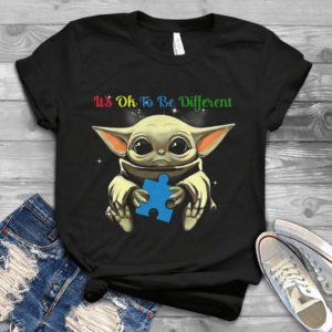 It's Ok To Be Diferent Yoda Baby Handmade Shirt