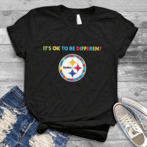 It's Ok To Be Different Steelers Logo Handmade Shirt