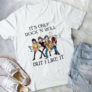 It's Only Rock N Roll But I Like It Rock Band Handmade Shirt