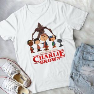 Its the upside down Charlie Brown Stranger Things T Shirts For Women Men Trending Handmade Shirt