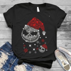 Jack Skellington Funny Face Sparkling Shirt Handmade Shirt