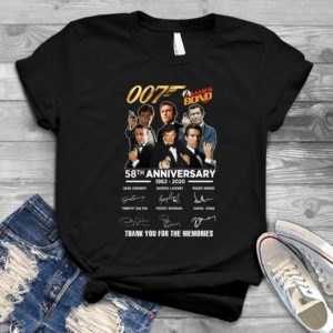 James Bond 007 58th Aniversary - Shirt T-Shirt Funny - Gift Shirt - Best Shirt - Handmade Shirt
