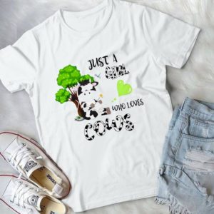 Just A Girl Who Loves Cows Handmade Shirt