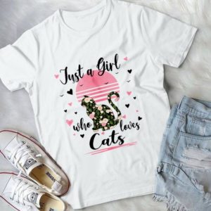 Jyst A Girl Who Loves Cats So Much Cat Lover Handmade Shirt