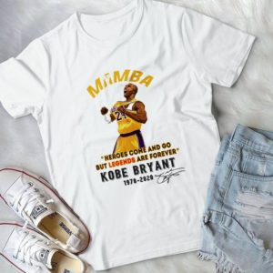 Legend KB 24 Basketball 978-2020 Mamba Heroes Come And Go But Legends Are 4ever Handmade Shirt