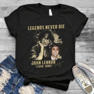 Legends Never Die John Lennons Vintage Style Premium Gift Handmade Shirt