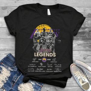 Los Angeles Lakers Legends 1947-2020  Volleyball Team Handmade Shirt