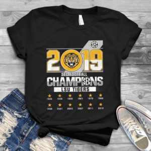 Lsu Tigers Sec Football Champioms 2019 Handmade Shirt