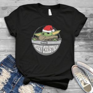 Merrry Christmas Baby Yoda Handmade Shirt