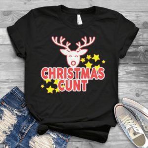 Merry Christmas For All Christmas Cunt Reindeer Handmade Shirt