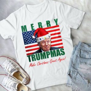 Merry Trumpmas Make Christmas Great Again Handmade Shirt