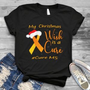 My Christmas Wish Is A Cure #cure Merry Christmas Handmade Shirt