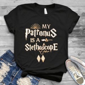 My Patronus Is A Stethoscope Funny Harryy Potterr Handmade Shirt_compressed